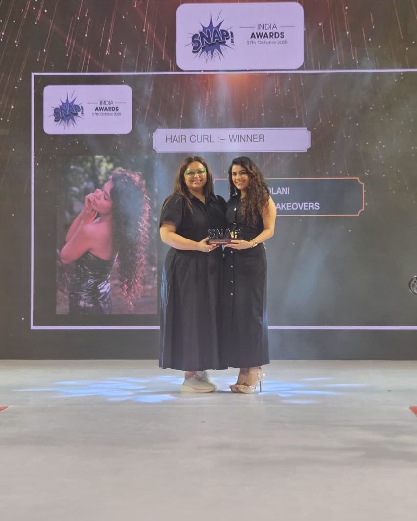 Congrats to Pooja Golani, winner of the Hair Curls category at SNAP! India Awards 2025! 

Her creativity &amp; flawless execution set a new benchmark in curl styling. 

#SnapIndiaAwards #HairCurls #ProfessionalBeauty #PBIIndia