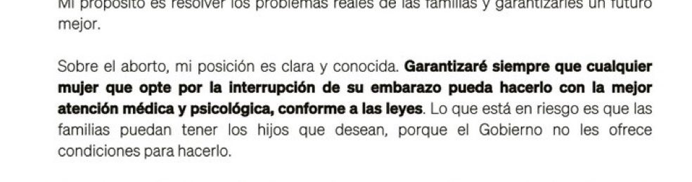 La mayoría de los políticos viven alejados de la realidad.

El aborto es un asesinato y ningún juez ni partido de este mundo, tiene poder para cambiar la realidad.

Necesitamos políticos valientes, dispuestos a defender el Bien, aunque sean los únicos que icen esa bandera.