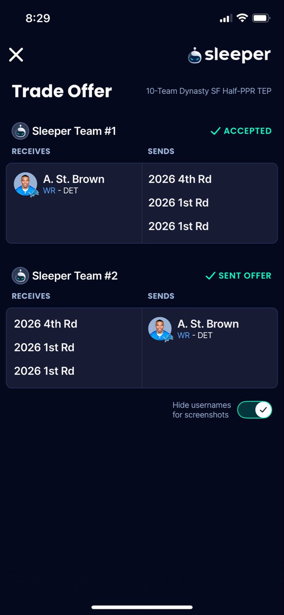 EndzoneEspresso's tweet image. Which side wins this trade ?? 

Amon Ra to a contender &amp;amp; the picks to a middle of the pack squad that is getting on the older side of teams.