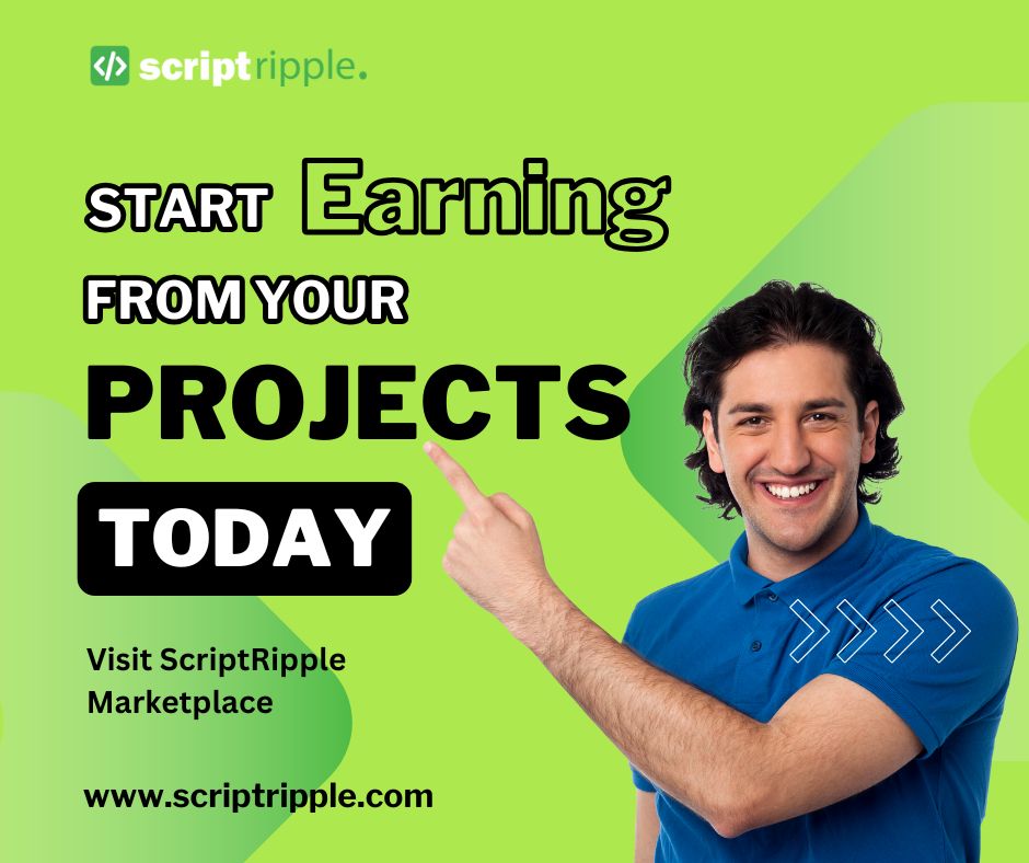 ScriptRipple's tweet image. Publish your Theme, E-commerce, or App โ and start earning!
With ScriptRipple, itโs simple ๐
โ
Easy Publishing
โ
Higher Commissions
โ
Global Reach
Start today ๐ scriptripple.com
#ScriptRipple #WebDev #Developers #PassiveIncome