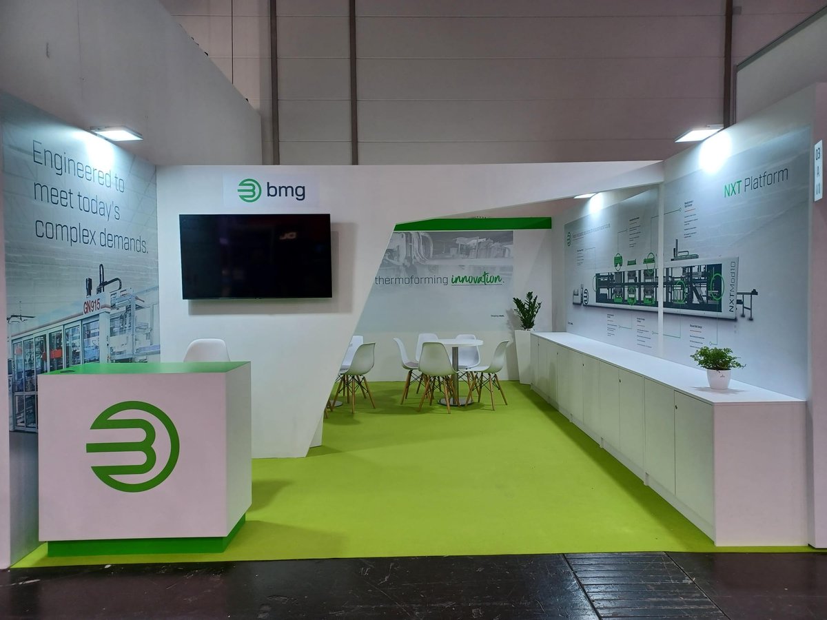 Day 2 of K 2025 is underway!

See us there at Hall 3, Booth A11, where we'll be showcasing our latest thermoforming technology. We look forward to speaking with you and providing answers to all your questions about thermoforming!

#OneBMG #K2025 #WeAreThermoforming