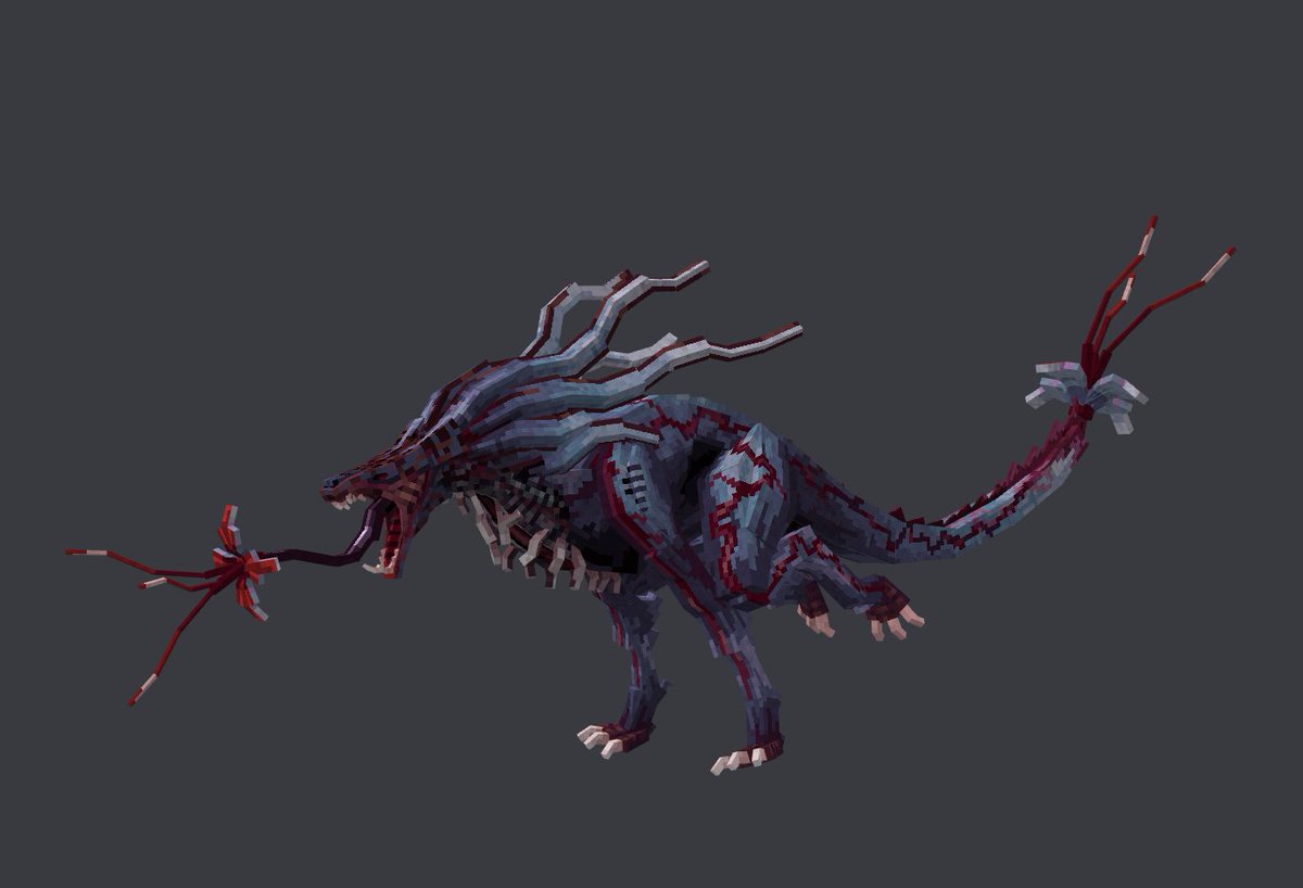 Monster
#Blockbench #Minecraft #pixelartist #lowpoly