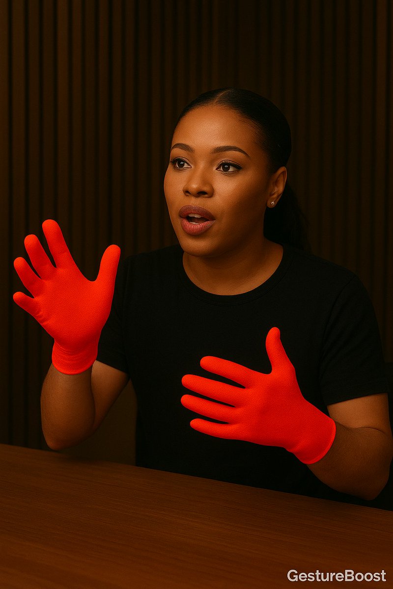 ZIZIZARA4's tweet image. Even podcasts need gestures
GestureBoost turns every hand movement into part of your story, bringing visuals back into voice.

#GestureBoost #Podcaster #DigitalComms #VisualStorytelling #BodyLanguage