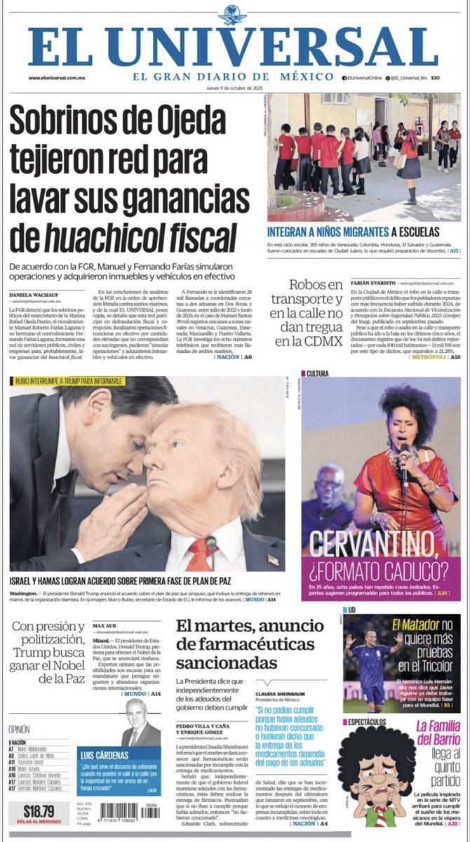 sPRing_PR's tweet image. Te dejamos las #PrimerasPlanas de algunos periódicos del día. 🗞️