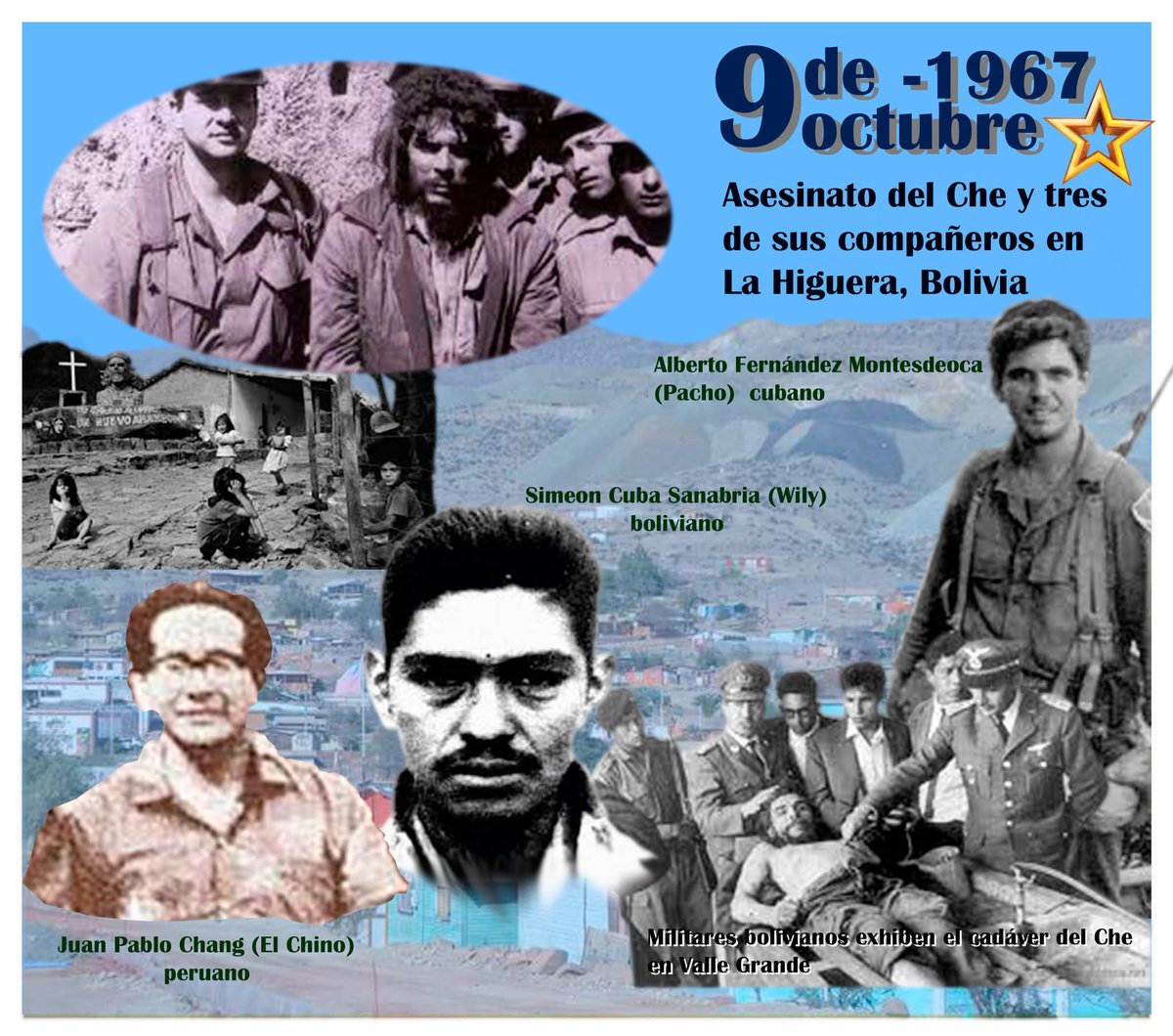Hace 58 años, las balas apagaron una vida, pero encendieron una llama eterna. El Che, más que un hombre, se convirtió en símbolo: de lucha, de justicia, de sueños compartidos. Su rostro trasciende generaciones .  #CheVive #CubaMined