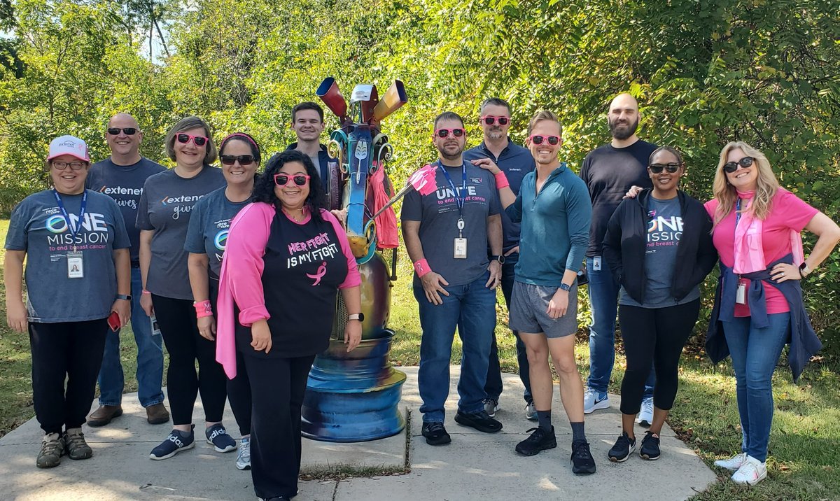 ExtenetSystems's tweet image. Every step counts! Join Team Extenet this month in the @SusanGKomen Race for the Cure to honor, support, and remember those impacted by breast cancer. Donate here: secure.info-komen.org/site/TR/DIYFun…
#BreastCancerAwareness #RaceForTheCure