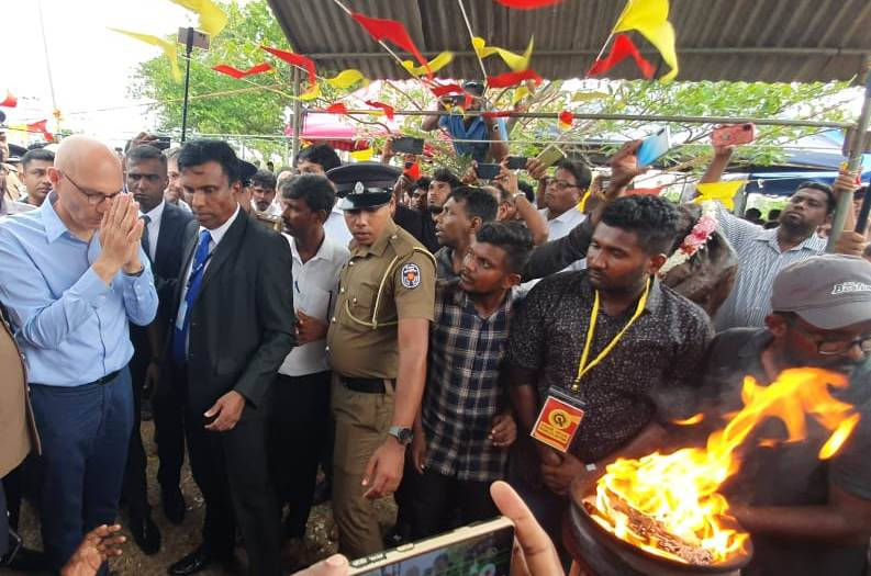Dr. Thusiyan Nandakumar (@thusi_kumar) on Twitter photo This is the same memorial that <a href="/volker_turk/">Volker Türk</a> visited and laid flowers before just a few months ago.
Will there be a statement condemning the vandalism?
<a href="/UNHumanRights/">UN Human Rights</a> This is the same memorial that <a href="/volker_turk/">Volker Türk</a> visited and laid flowers before just a few months ago.
Will there be a statement condemning the vandalism?
<a href="/UNHumanRights/">UN Human Rights</a>