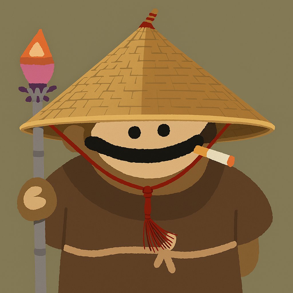 DocTokun's tweet image. Comfy in my $douli 斗笠 Higher soon