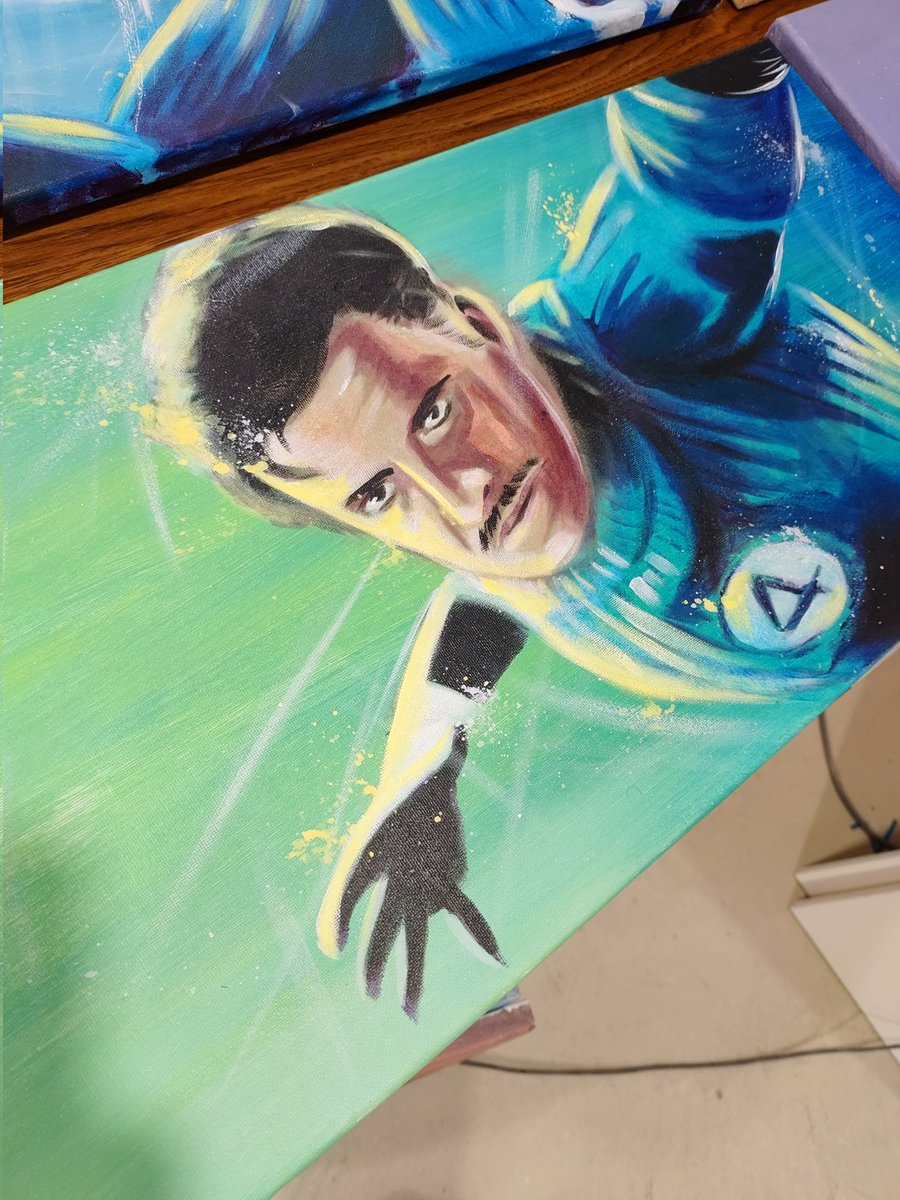 NJJSTUDIOART's tweet photo. #FantasticFour Paintings by @NJJSTUDIOART https://t.co/7tWo4bKROx
