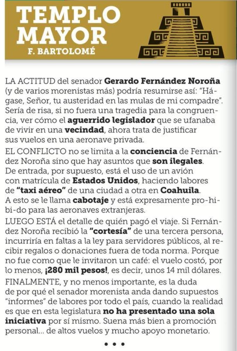 He aquí al verdadero Noroña...

👇