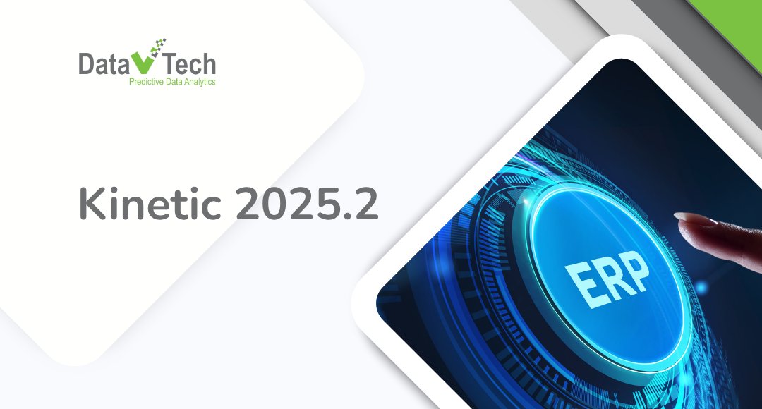 DataVTech's tweet image. Kinetic 2025.2 has landed — and it’s smarter, faster, and way less caffeine-dependent.
Dive into the details: datavtech.com/data-v-tech-pr…
#EpicorKinetic #ERPUpgrade #SmartManufacturing #DataVTech #DigitalTransformation #ManufacturingEfficiency #EpicorPartner