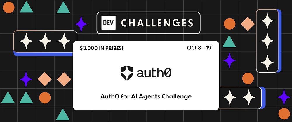auth0's tweet image. Your AI agent can talk, code, and fetch coffee… but can it authenticate? ☕️

Join the Auth0 for AI Agents Challenge and show us what secure AI looks like. 

$3,000 in prizes, DEV badges, and bragging rights await.

🧩 Build. Secure. Repeat.

👉 dev.to/challenges/aut…