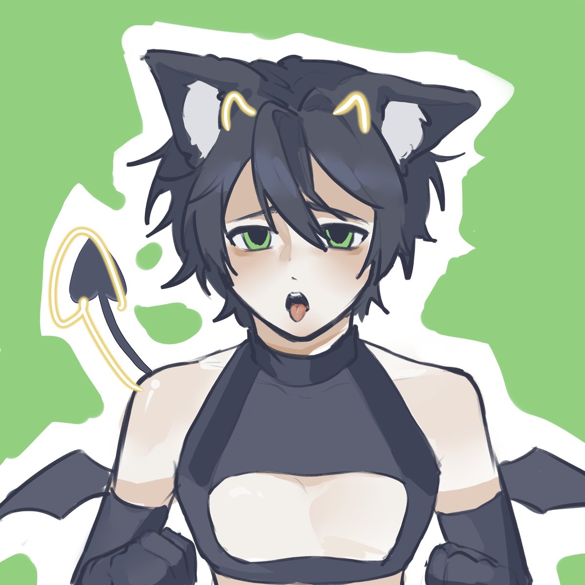 18351925q's tweet photo. 无偿吃到爽😋#二次元 #自设 https://t.co/PabxWWFmhm