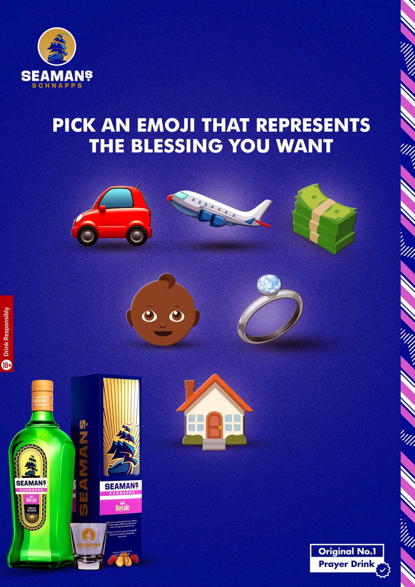 SeamansSchnapps's tweet image. Drop in the comment section and grab your blessing😁

#SecureMoreAssuredBlessings
#OriginalNo1PrayerDrink
#SeamansSchnapps
#AnsweredPrayers
#AduraAgba
#EkpereAzaraAza
