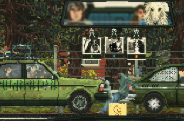 nomu_d's tweet image. 助手席にでっけえ犬乗せられるゲーム　#KeepDriving