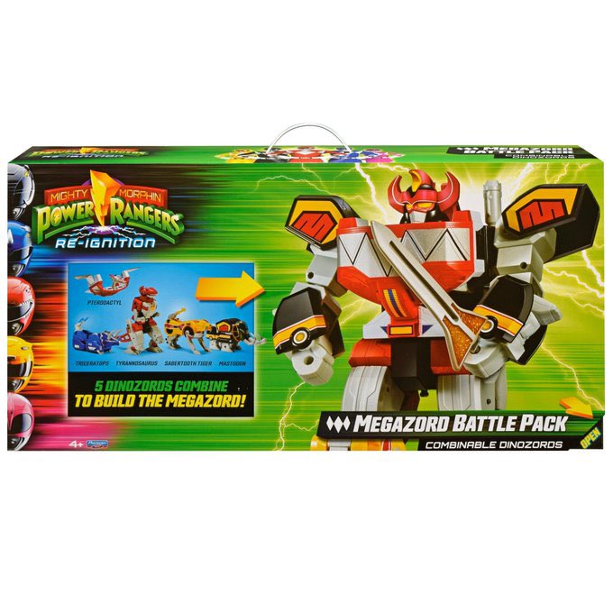 PwrRngr's tweet image. If you’re struggling to find all five #PowerRangers Re-Ignition line Zord packs from @PlaymatesToys - Walmart Collector Con has your back! 

$89 gets you all five zords in one handy Megazord Battle Pack! 

Link ⚡️ 
walmart.com/ip/Mighty-Morp…

[via @razzle1337]