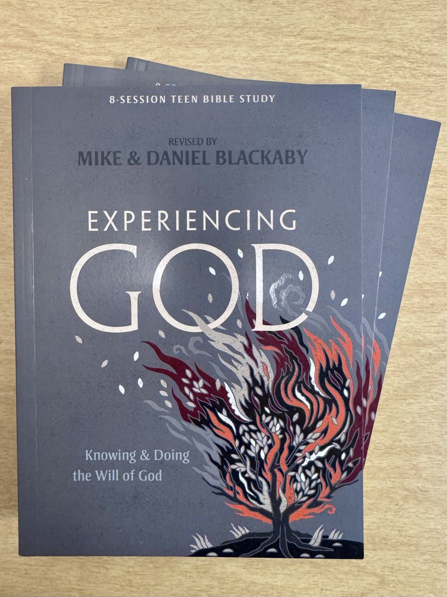 FLASH SALE! We have about 30 Experiencing God Teen Bible study books. These DO NOT come with the teaching videos. $9/ea + Shipping. DM us if you're interested. #experiencinggod