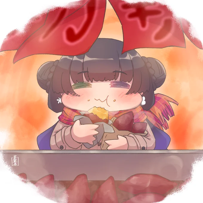 #これを見た人は無言で去年の10月の画像を貼る