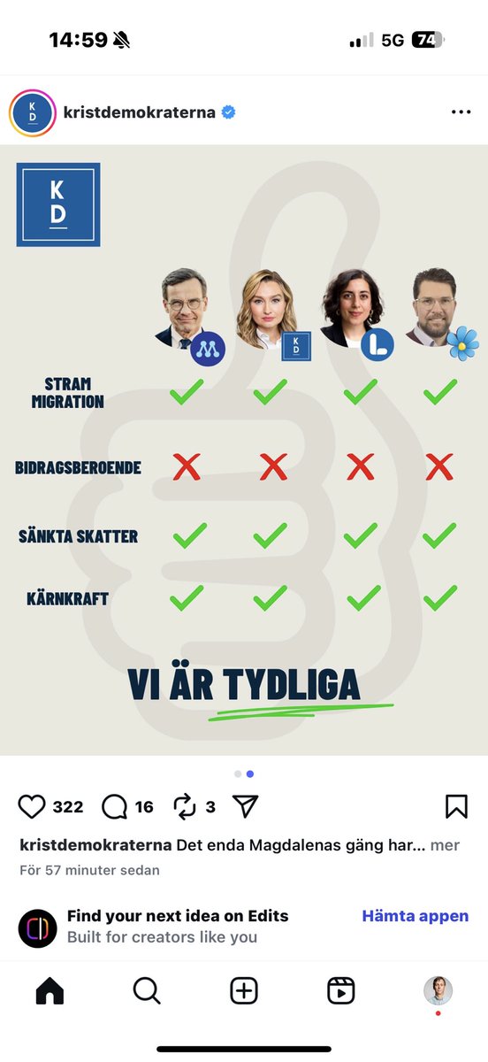SimonFuglsangSW's tweet image. Detta var den mest vinklade och poänglösa jämförelsen jag sett på väldigt länge komma från en officiell kanal. Är det detta vi har och ser fram emot i valrörelsen
@kdriks ?
Höj nivån tack.