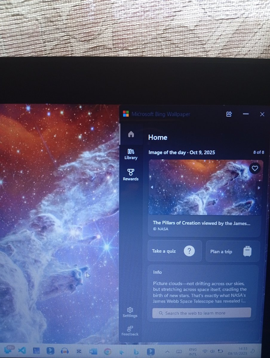 brainywebdev's tweet image. I don't really enjoy static wallpapers, so Bing Wallpaper came to the rescue.
Daily Wallpaper refresh 👌🏽☺️
bingwallpaper.microsoft.com/Windows/bing/b…