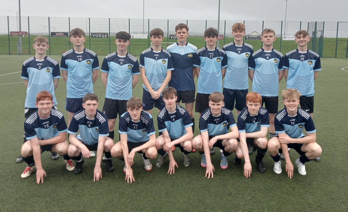 Congratulations to the senior boys football team who won their 1st round game in the NI cup this morning. 🎉👏