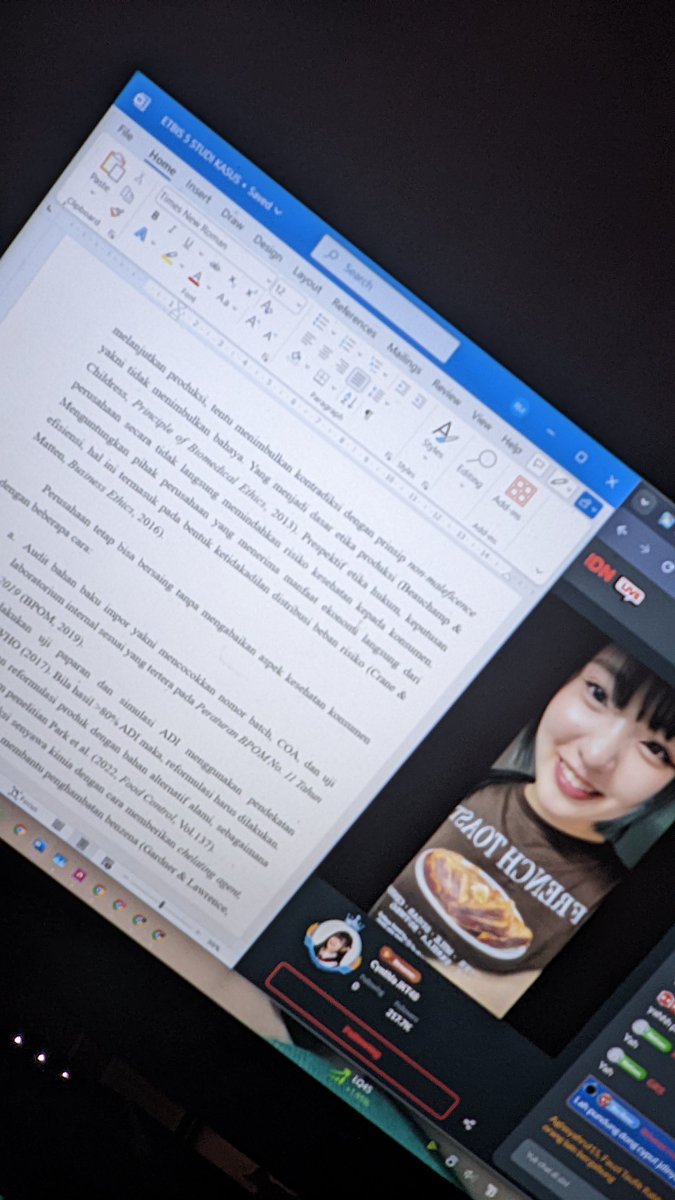 Younhe484's tweet image. #TogetherWithCyn
Terimakasih sudah menyempatkan live dan menemani di hiruk pikuk tugas kuliahku yang mengejar ugal-ugalan, ci @Y_CynthiaJKT48 
(⁠｡⁠•̀⁠ᴗ⁠-⁠)⁠✧(⁠人⁠ ⁠•͈⁠ᴗ⁠•͈⁠)