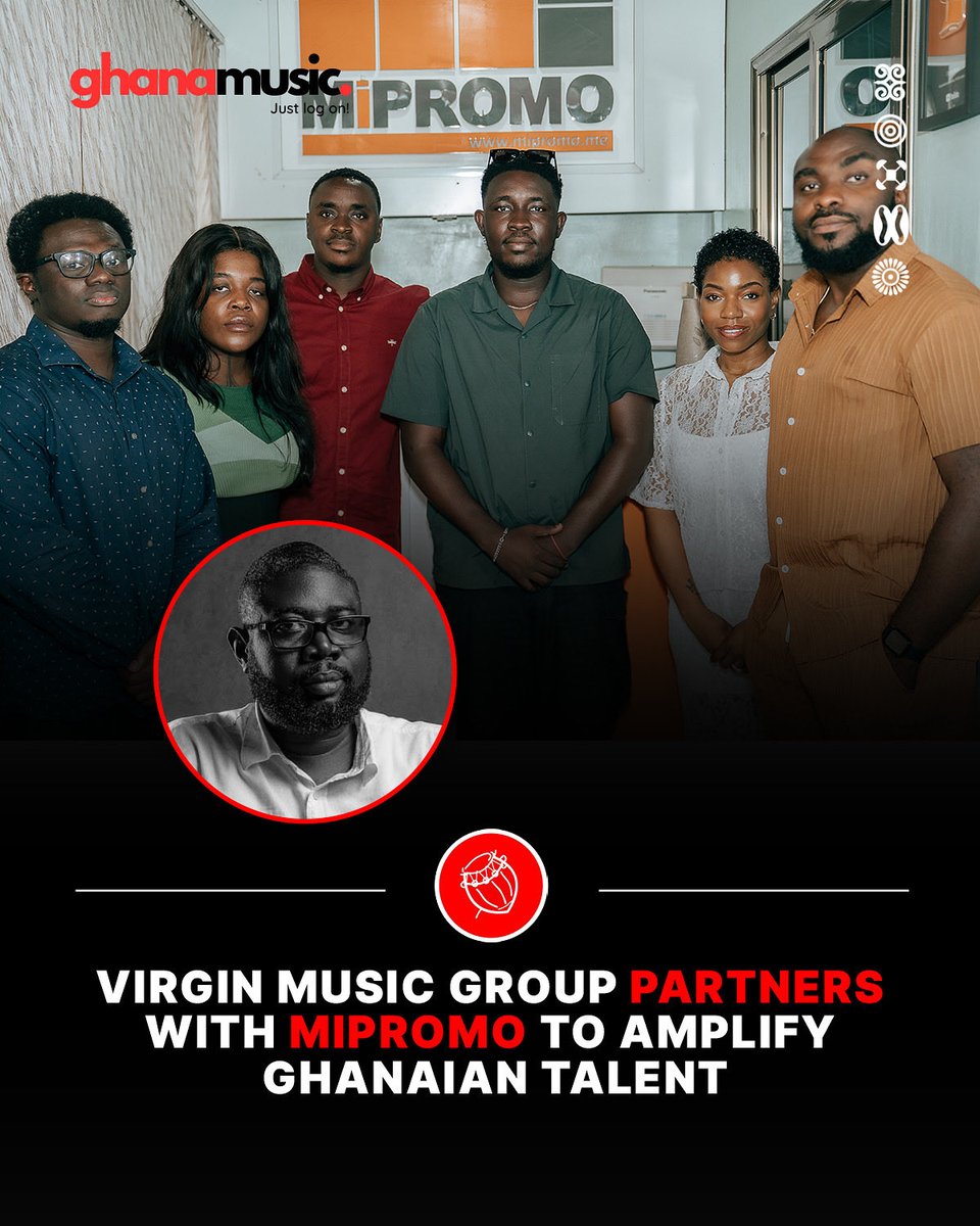 Virgin Music Group (<a href="/virginmusic/">Virgin Music Group</a> ) partners globally with Ghana’s MiPROMO (<a href="/MiPROMOGH/">MiPROMO Media</a> ) to  expand opportunities for African music on the world stage. 
🔗: wp.me/p8iuh-y17
#GhanaMusic