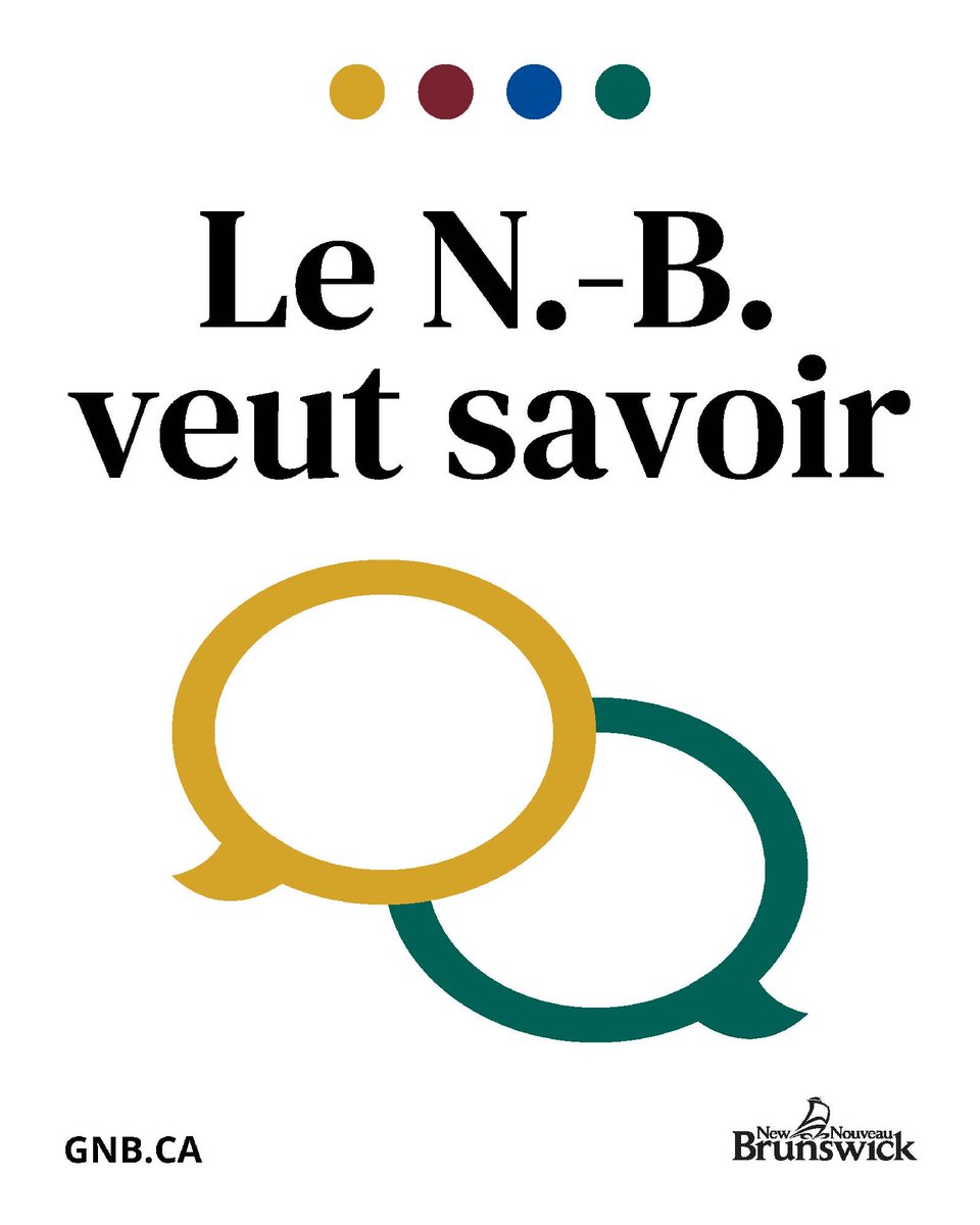 Vous avez une question pour la première ministre? C’est l’occasion de la poser! Soyez des nôtres pour une autre édition de notre rendez-vous en direct « Le N.-B. veut savoir », où la première ministre Holt répond aux questions choisies par le public.

Posez votre question ici ➡️