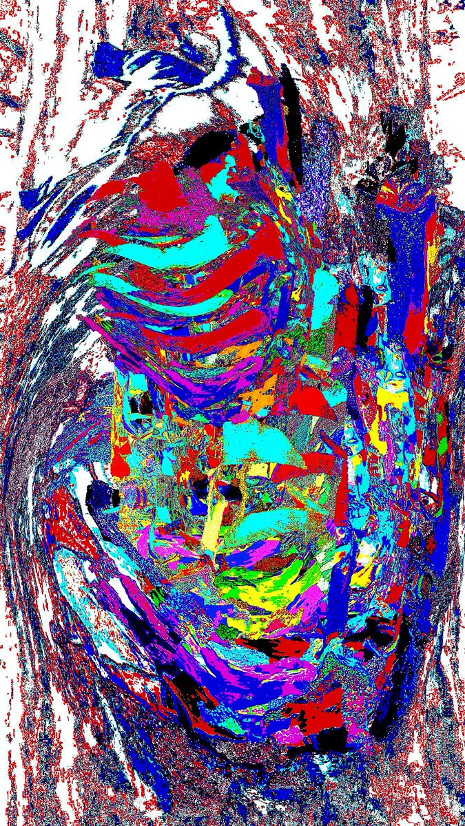 bloodlustdr's tweet image. #abstractart  #Inktober #graphicart #torneo #originalart #portrait #hidden #artistsoftwitter #violet #ink #digitalart #cubism #shism