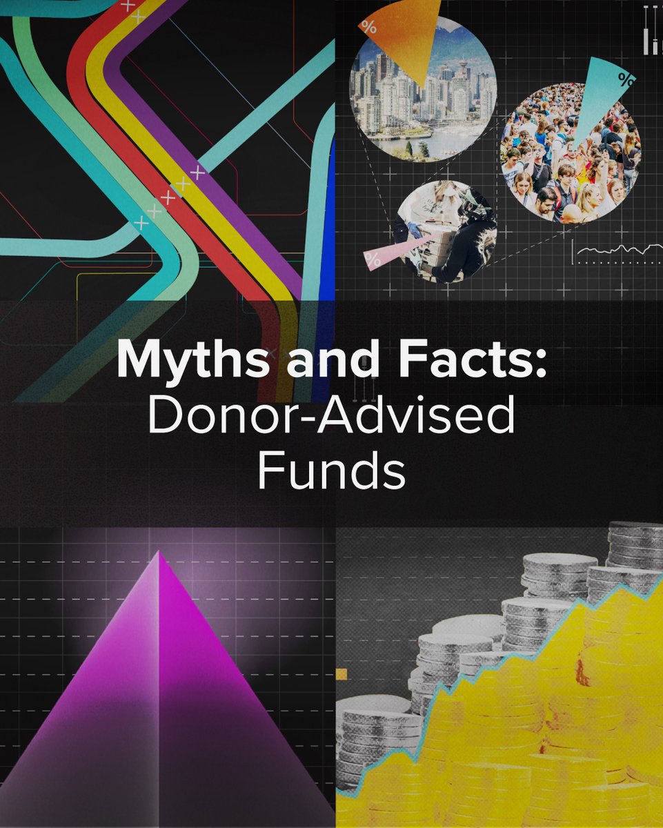 Think donor-advised funds are just for the wealthy or complicated to manage? Think again. 💡

Today is Donor-Advised Fund Day, and we’re busting the top 5 myths about DAFs and showing how anyone can give purposefully with an Impact Account.

Learn More: bit.ly/3WhovLB
