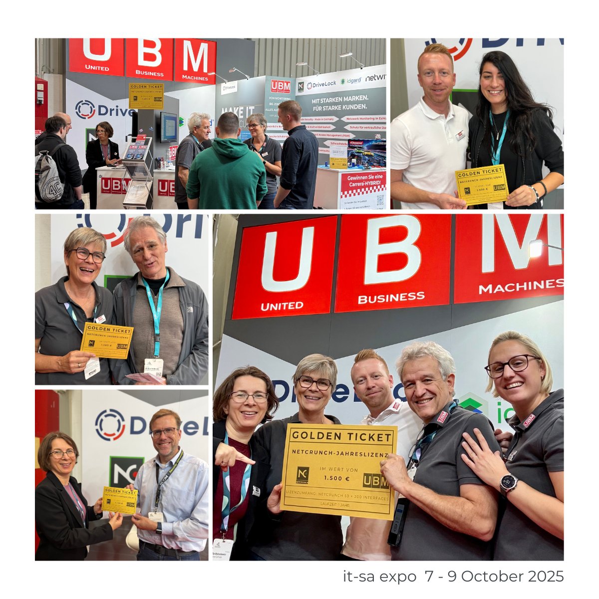 adremsoftware's tweet image. Golden ticket with a free 1-year NetCrunch license was a huge hit at it-sa 2025 with UBM GmbH, and our calendar is getting crowded with appointments!🌟
NetCrunch gives you a clear picture of your network health and helps prioritize your tasks. We can’t wait to hear your feedback!