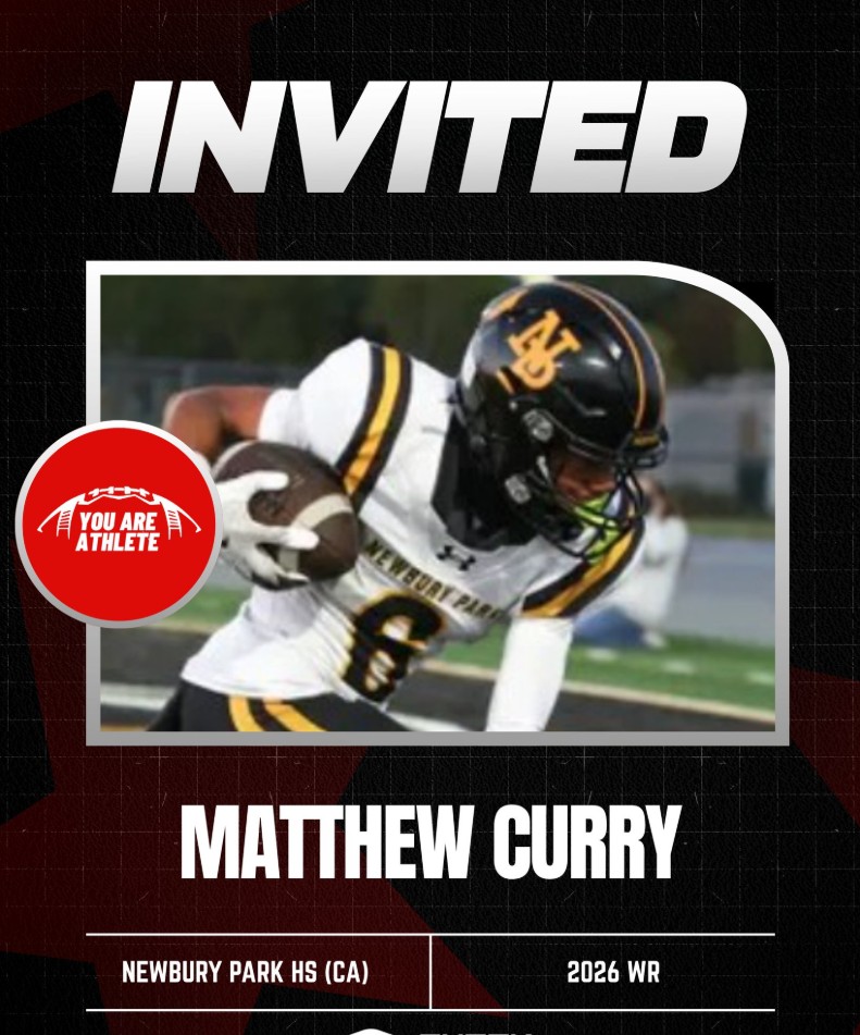 Thank you for the invite to the YAA Regional Top Prospects Camp Series on December 6 in California.  <a href="/youareathlete/">You Are Athlete</a> <a href="/JRichterNCSA/">Coach Richter</a>