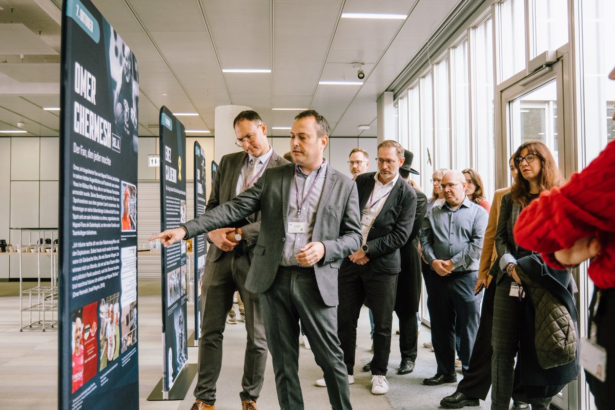 Honored to open “Unbroken” at Bayer’s Berlin HQ - a powerful tribute to courage, loss &amp; hope.

It tells the story of Israeli athletes who embody resilience after Oct 7, celebrating the unbroken spirit of Israeli sport.