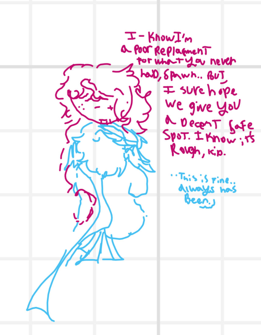 INKIEST_SILLY's tweet image. (#spadesonnelino , #pizzadebt , #azureforsaken also the spectre getting tomatoed &amp;lt;3)