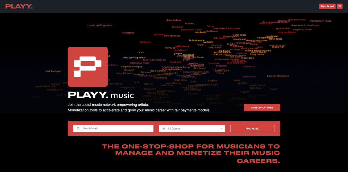 The world’s first social music platform is here!   

Built specifically for independent artists &amp; music organisations, PLAYY. Music isn’t just another streaming service, it's a revolutionary &amp; ethical platform that empowers creators

Sign up today!

doofdoof.co/2025/10/08/int…