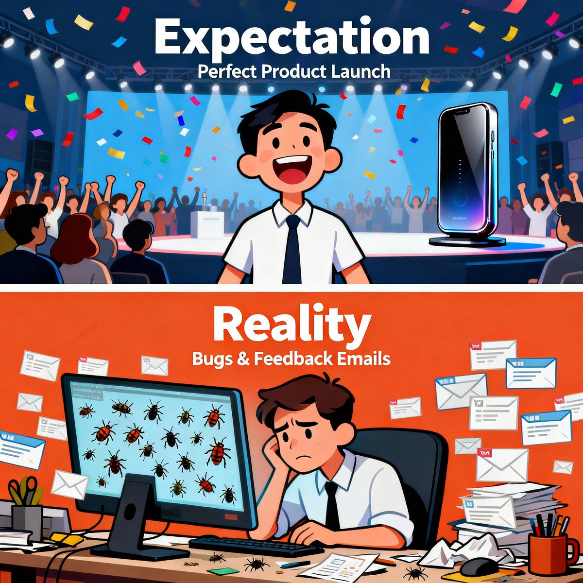 Iamnotmanish's tweet image. 90% of startups fail due to skipping MVP validation. Build smart, test fast, and save time with a solid MVP approach. Your idea deserves a strong foundation! #StartupGrowth #MVPDevelopment #Entrepreneurship