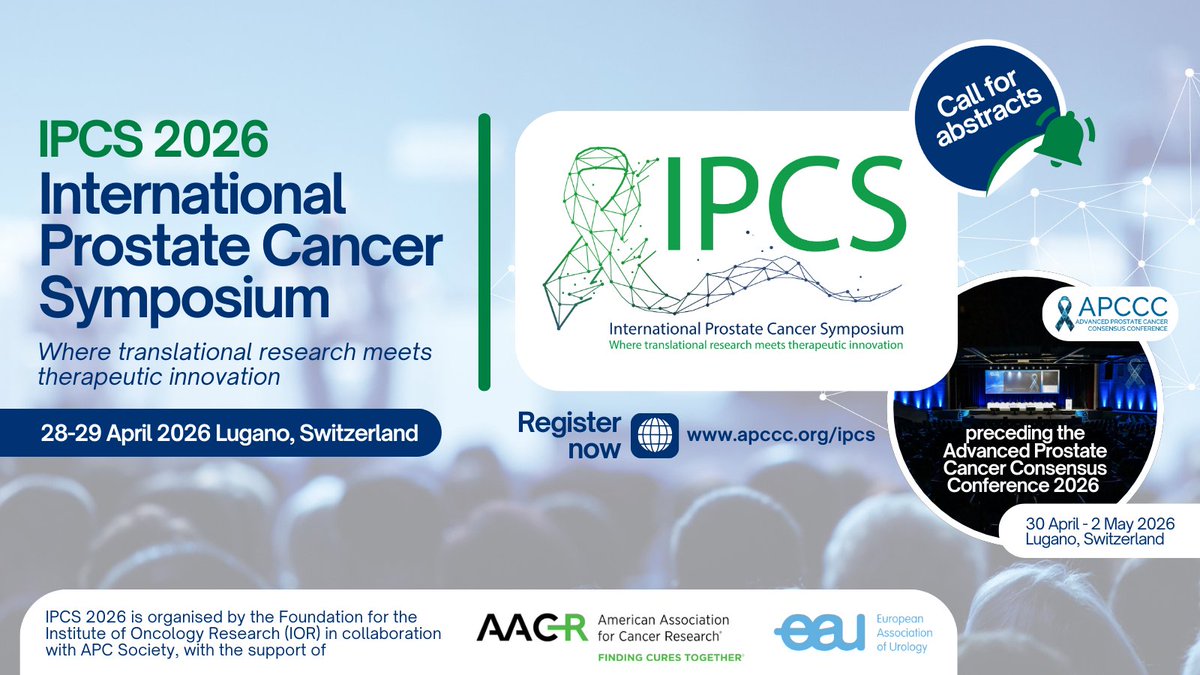 International Prostate Cancer Symposium tweet media