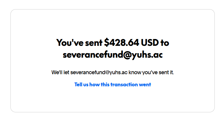 FIRST DONATION TO THE MIN YOONGI TREATMENT CENTER MADE FROM ALL OF OUR ART PRINT SALES!!!!!!!!!!!!!!!!