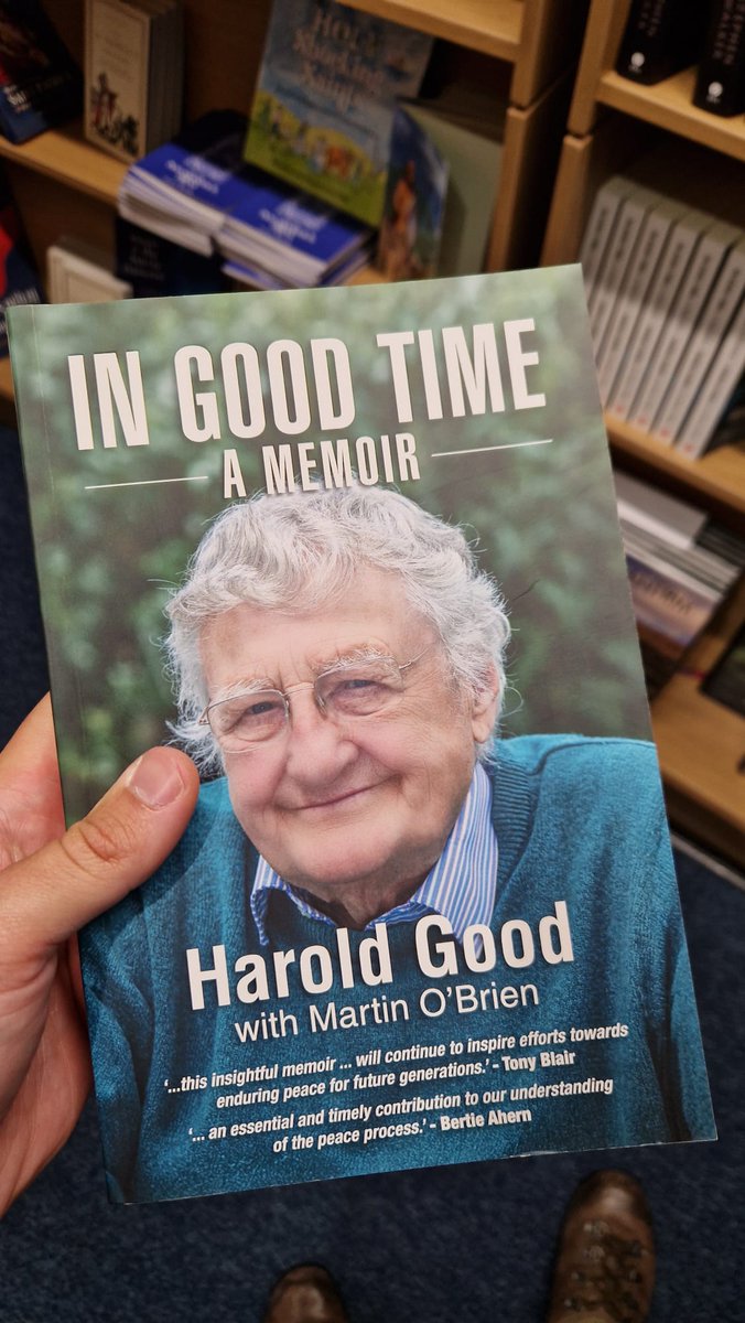 Rev Harold Good &amp; I offer BIG THANK YOU to Retired Teachers Association NI who invited us to discuss Harold's pageturner  Memoir <a href="/OrpenPress/">Orpen Press/Red Stripe Press</a> Red Stripe Press at their AGM in Glenavon Hotel Cookstown y'day. What a large welcoming audience ! Thanks to TP Sheehy Bookseller C'town