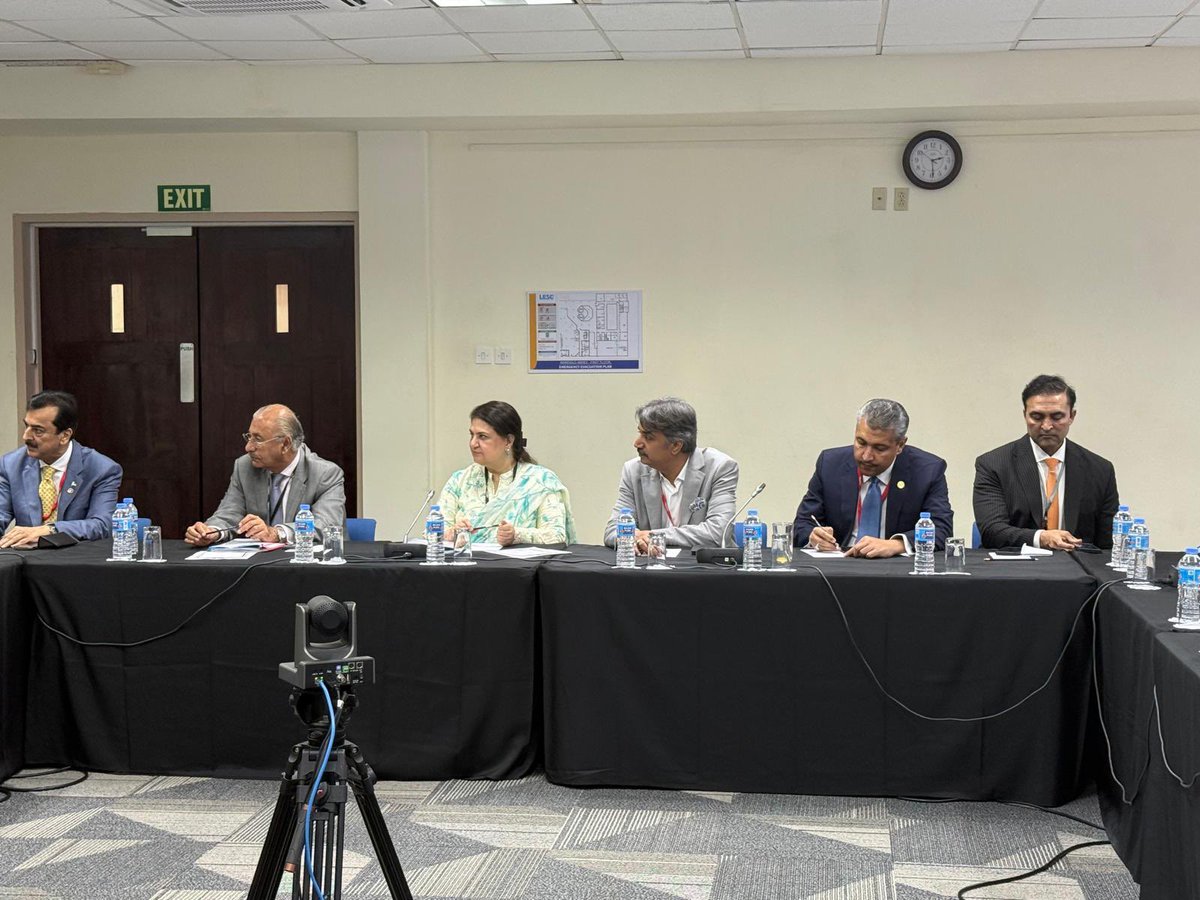 awais_shah01's tweet photo. Honoured to lead the Sindh Assembly delegation at the 68th Commonwealth Parliamentary Conference in Barbados. A valuable platform to engage with global parliamentary leaders, strengthen democratic ties &amp; share Pakistan’s perspective. 🇵🇰🤝🌍 #CPC68 #CPA #ParliamentaryDiplomacy https://t.co/TyWKrBovkX