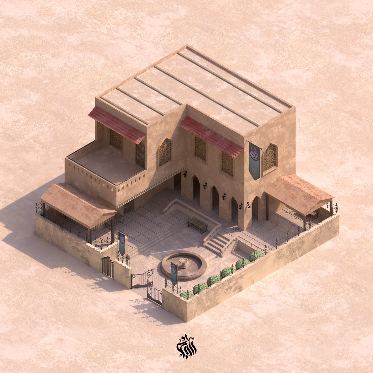 isul3d's tweet image. House Islamic design
#CGI #cinema4d #c4d #octanerender #تصميم #تصميمي #3d
@arabic3d