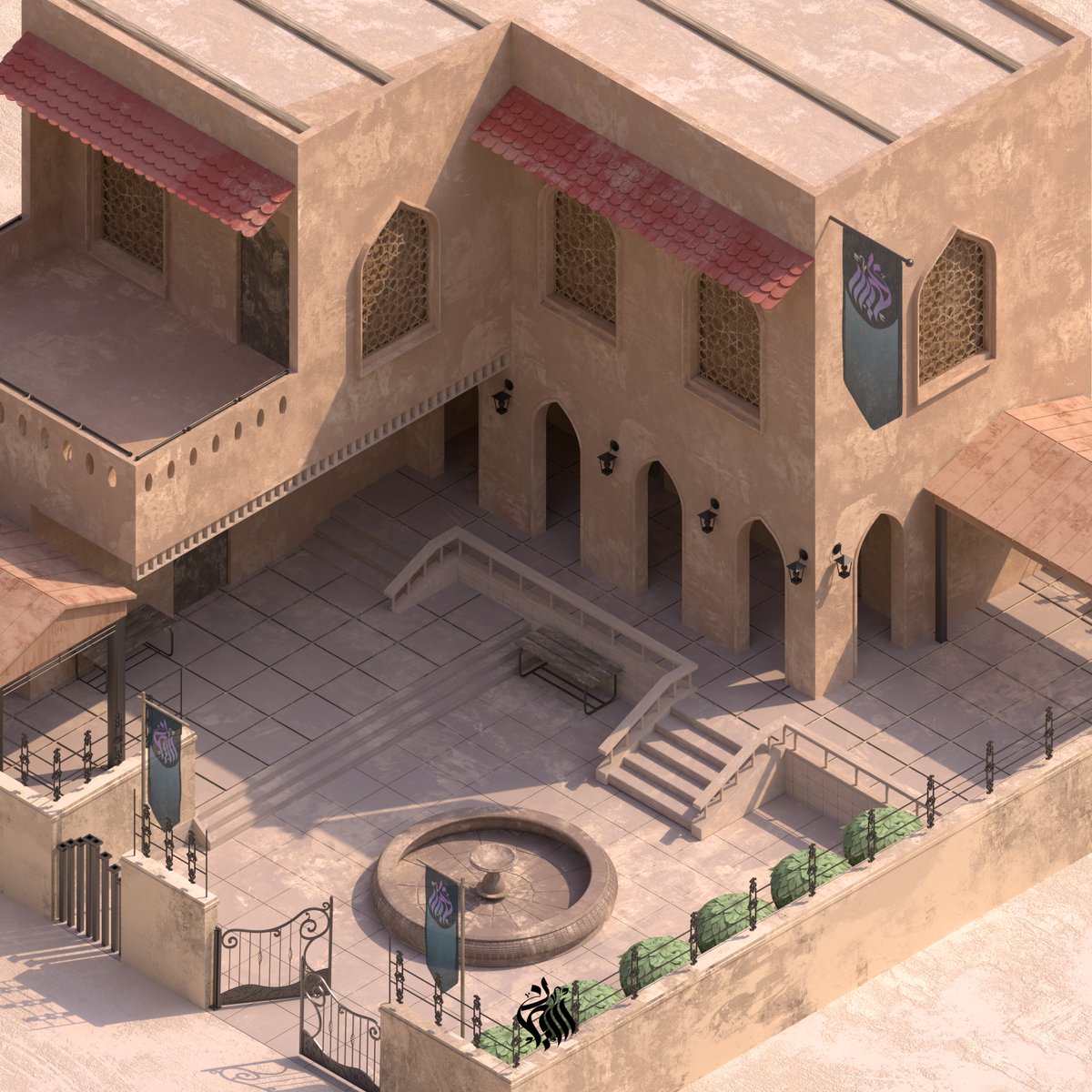 isul3d's tweet image. House Islamic design
#CGI #cinema4d #c4d #octanerender #تصميم #تصميمي #3d
@arabic3d