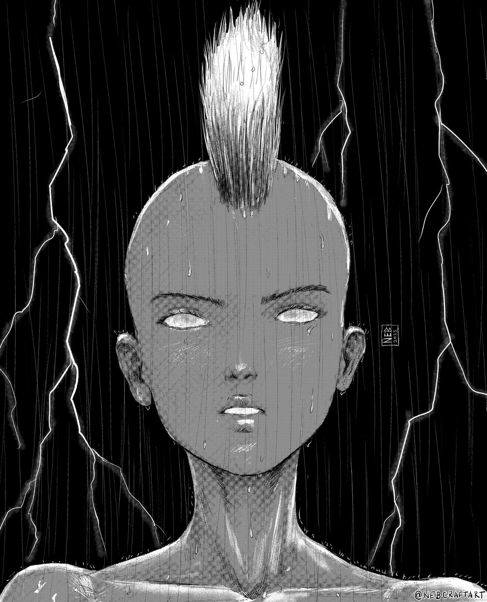 nebcraftart's tweet photo. My Storm drawing #storm #XMen https://t.co/yhpwzmOCAK