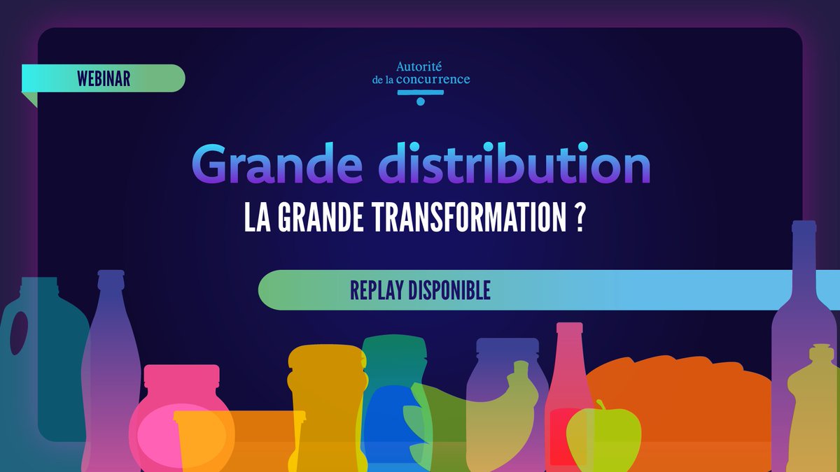 <a href="/costilhes/">Maxime Costilhes</a> <a href="/ANIA_FRANCE/">ANIA</a> <a href="/FNPLait/">FNPL</a> <a href="/FNSEA/">La FNSEA</a> <a href="/EU_Competition/">EU Competition</a> <a href="/jeromepar/">Parigi Jérôme</a> <a href="/Th_VRG/">Thibaud Vergė</a> <a href="/LSAconsommation/">LSA Commerce & Conso</a> <a href="/FCDfrance/">Fédération du Commerce et de la Distribution</a> ⏯️ Concentration des producteurs et transformateurs en amont, rapprochement des distributeurs en aval…
Le replay du webinaire sur la grande distribution est désormais disponible sur notre site ! Replongez dans les discussions entre nos intervenants youtube.com/watch?v=J-mwH6…