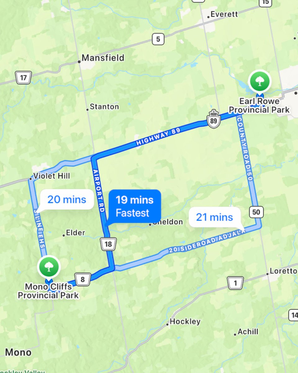 Can't get your ideal reserved timeslot at Mono Cliffs this weekend?

🧭 Only 20 minutes North-East, Earl Rowe's allure is in its scenic forest trails, large picnic areas, and peaceful lakeside views.
Skip the crowds and book at Earl Rowe. Adventure awaits! 🥾