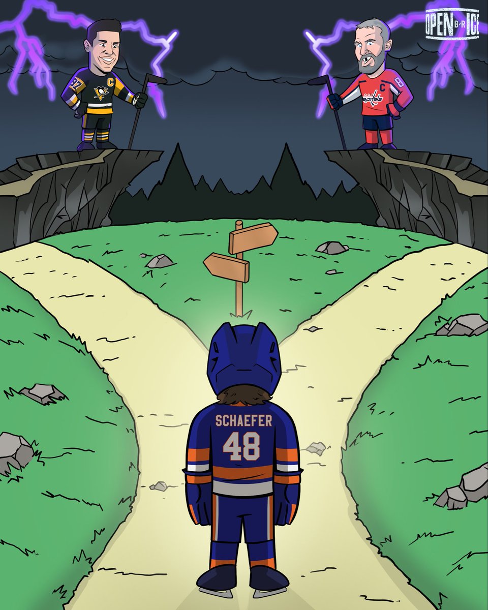 No easy path ahead for Matthew Schaefer 😅

The No. 1 overall pick will make his NHL debut on Thursday, matching up against Sidney Crosby, and then gets Alex Ovechkin in his second game on Saturday.

Straight into the deep end for the 18-year-old defenseman.