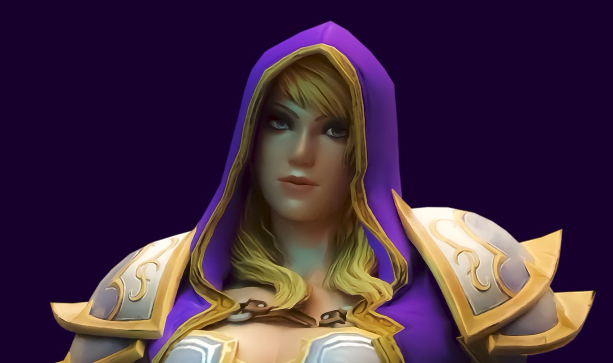 Finally model works better after all this works with shaders/textures/roughness and etc

Nothing special, just little experiments with WC Reforged model for new experience

#warcraft #jainaproudmoore