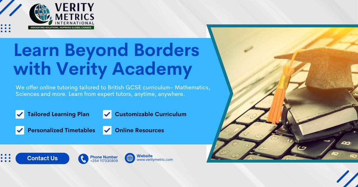 Study with confidence, wherever you are! Verity Academy offers personalized online tutoring for GCSE and international learners. 🔗 Book your free consultation via veritymetric.com #VerityAcademy #OnlineTutoring #EducationWithoutBorders #GCSE #InclusiveLearning