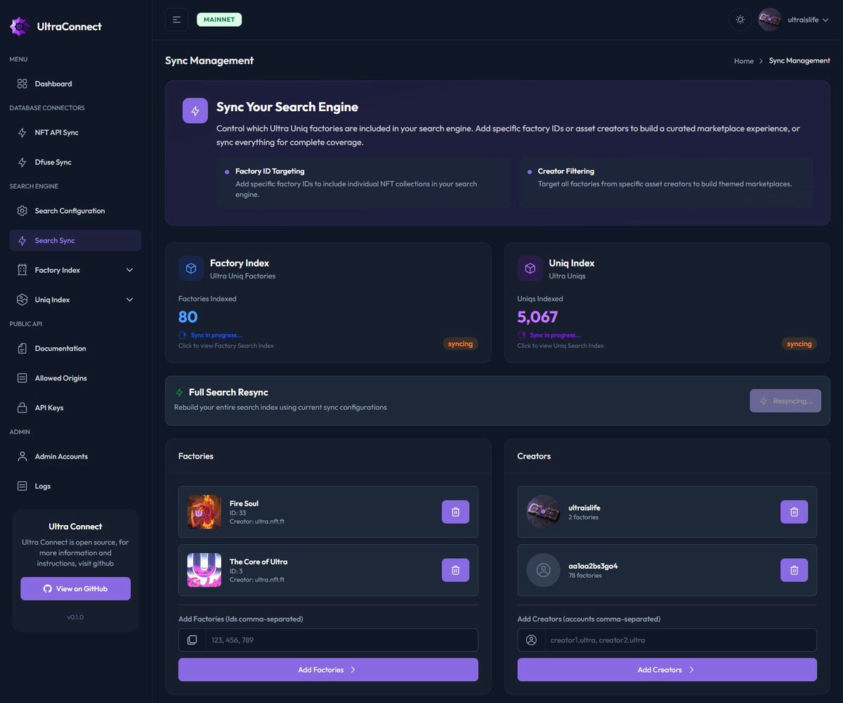 ncole_dev's tweet image. A little insight to what I’m building for the @Ultra_io ecosystem… applying for a little grant to get it over the line.. 

Anyone will be able to build powerful marketplaces like ultraislife and ultra data powered dapps.. 

Will be open source.. 

ultraconnect.ultraislife.com

$UOS