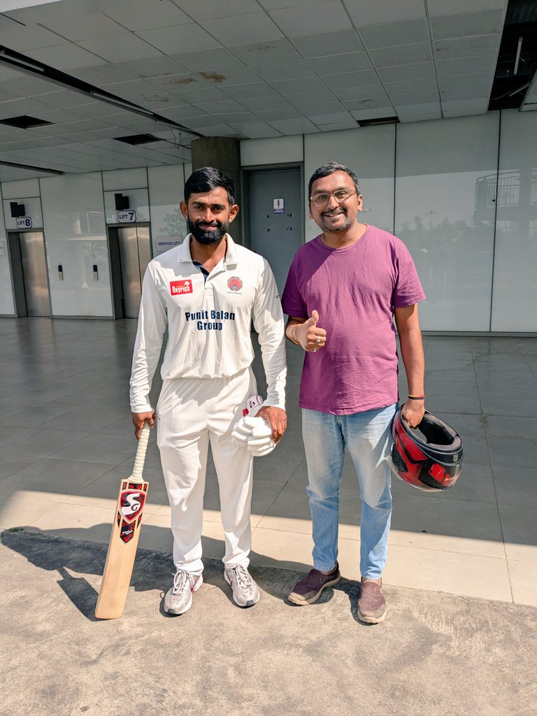 shreyas19's tweet photo. Today I was fortunate to click a photo with Maharashtra Teams Ultimate Player and Captain Mr. Ankit Bawane and a Autograph Signed by Rising All Rounder @IamShivamDube, unfortunately I wasn't able to meet my favourite player @PrithviShaw 😔 @MahaCricket @RRPSpeaks @RohitPawarOffic https://t.co/qBSdJSmZ1l